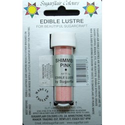 Shimmer Pink (lesklá růžová) - perleťová prachová