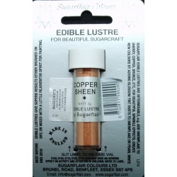 Copper sheen (měděně lesklá) - perleťová prachová