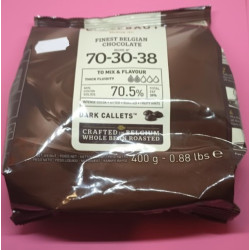 Callebaut Pravá hořká čokoláda 70,5% (0,4 kg)