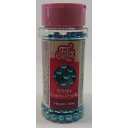 Crispy Choco Pearls - Metallic Blue 60g