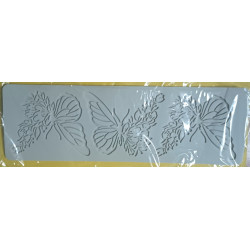 Silikonová forma na jedlou krajku Motýli