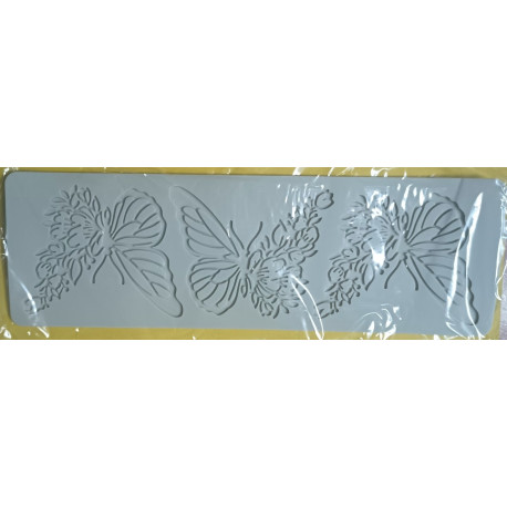 Silikonová forma na jedlou krajku Motýli