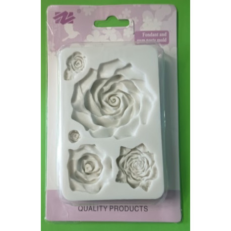 Silikonová forma Růže III