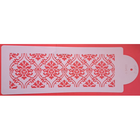 Stencil Barokní ornamenty (CZ1942)